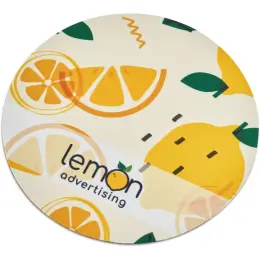 Altitude Onset Sublimation Mouse Pad Branded Yellow